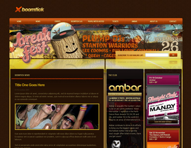 Boomtick website